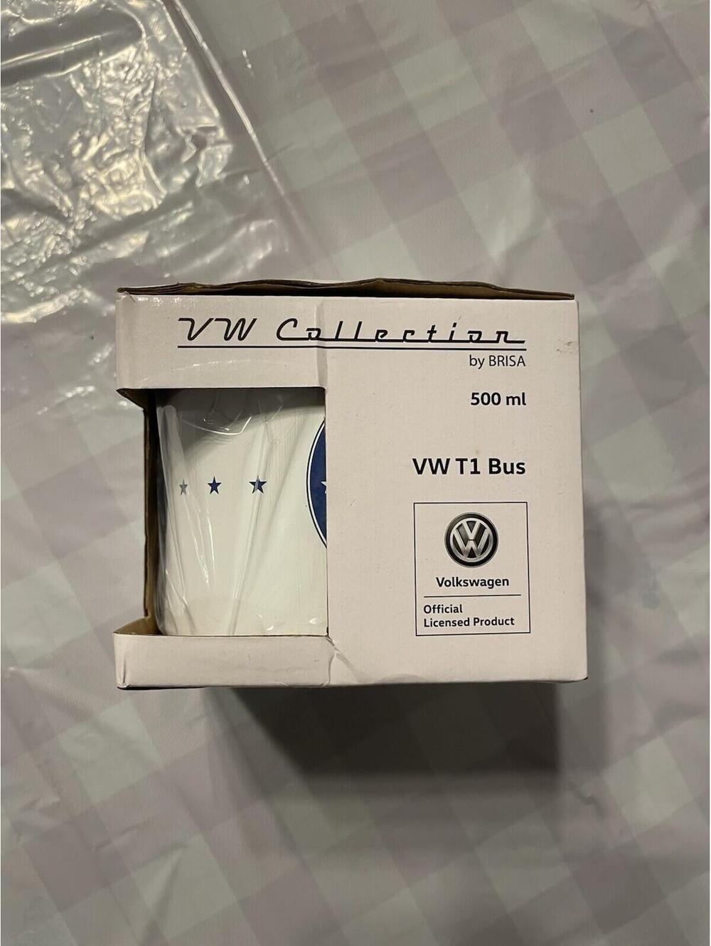 New Brisa VW Collection VW T1 Bus Volkswagen Large Enamel Coffee Tea Mug NIB - Picture 4 of 6